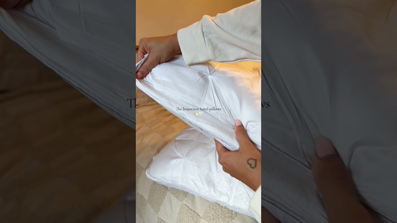 These pillows are cooling, bouncy, and soft 💫 