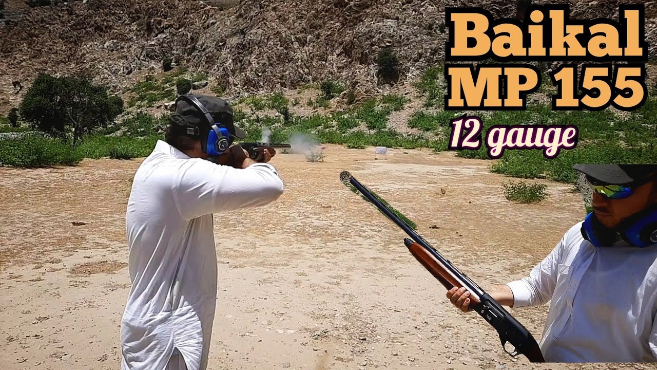 Baikal Mp 155 Semi Automatic  Shotgun! Made in Russia