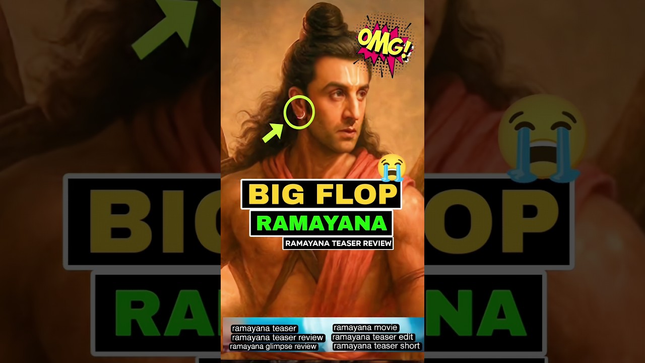 Why people hated RAMAYANA MOVIE Actor 😡💥 ramayana teaser review 