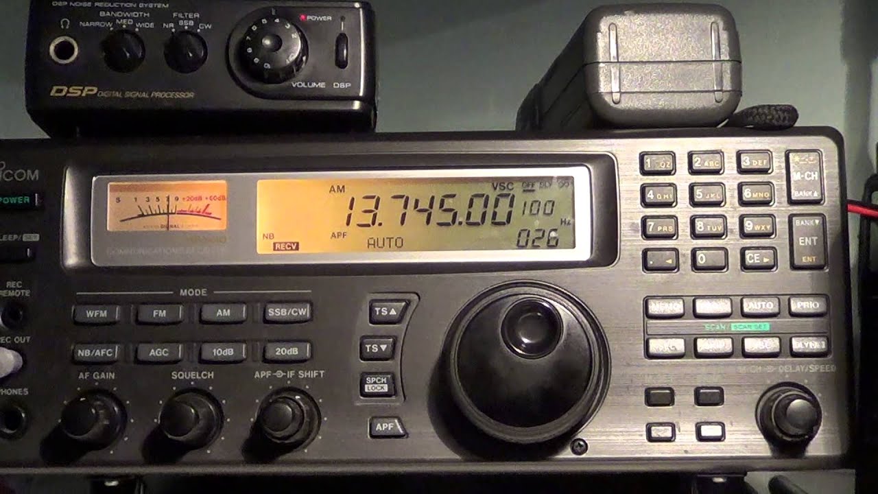 Radio Thailand 13745 Khz Shortwave October 26th 2015 ic r8500