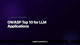 AI Security Lesson 9: OWASP Top 10 for LLM Applications