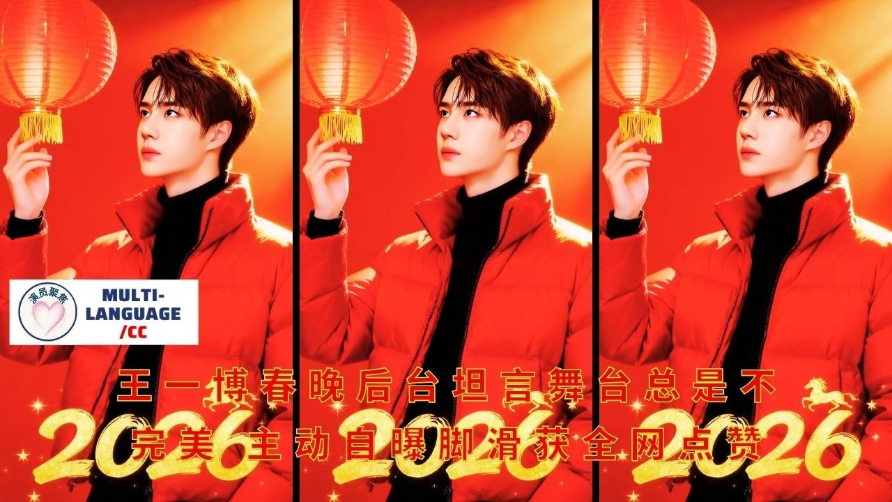 Ван Ибо откровенно признался за кулисами новогоднего гала-концерта, что на сцене никогда н