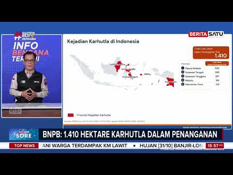 Titik Api Menjalar ke Timur! BNPB Kerahkan 58 Pesawat & Helikopter Padamkan Karhutla | Beritasatu
