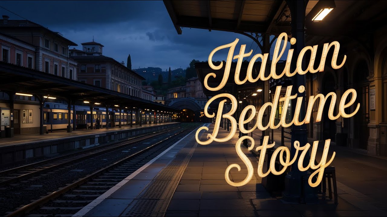 Italian Bedtime Story — Waiting for the Last Train at Night