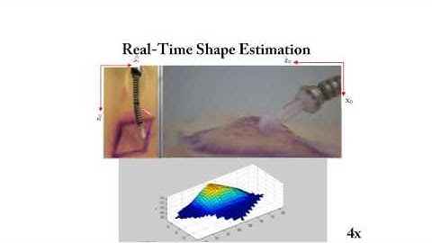 Force controlled shape exploration using continuum robots
