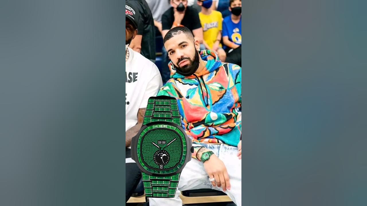 World Famous Rapper Drake was Spotted Wearing Patek Philippe Nautilus ...