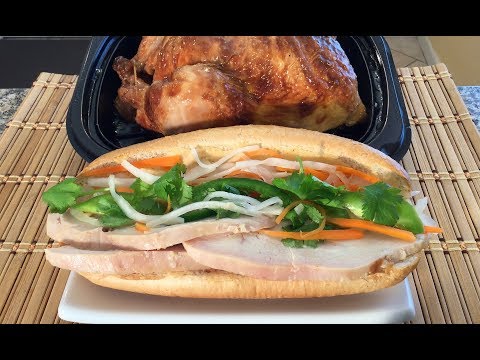 rotisserie-chicken-banh-mi-how-to-make-vietnamese-sandwich-quick-recipes-asian-food