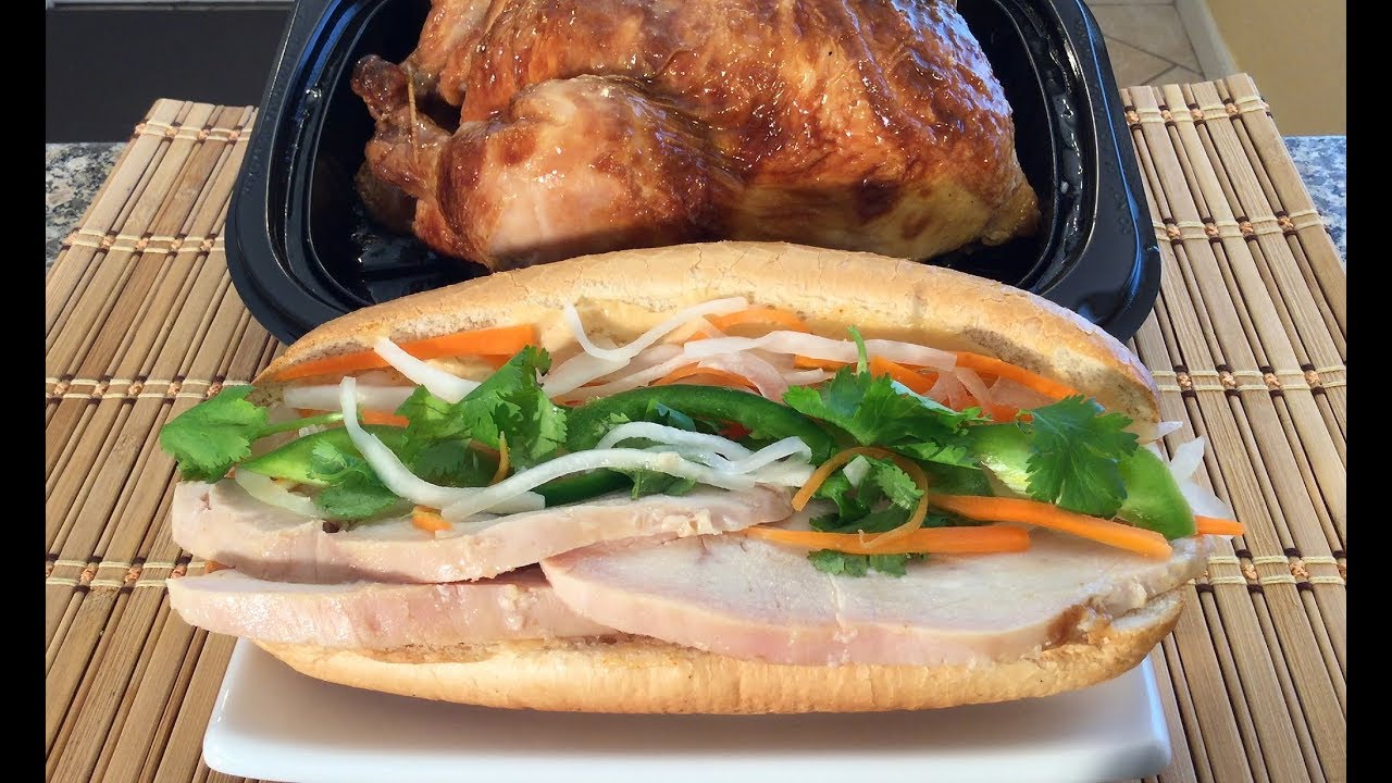 Rotisserie Chicken Banh MiHow To Make Vietnamese Sandwich Quick
