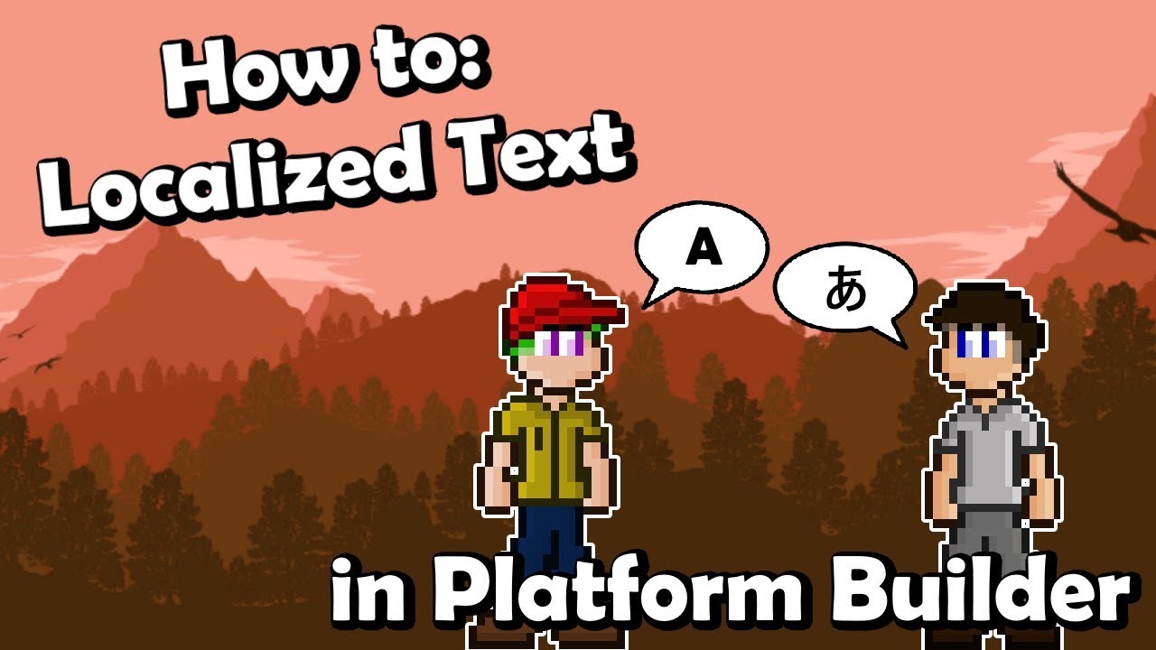How to create LOCALIZATION for your games in PLATFORM BUILDER - YouTube