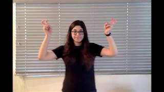 ASL Classifier Story Night Walk