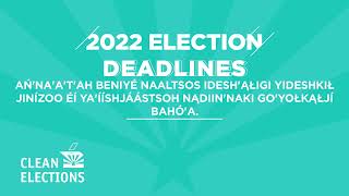 Last Day to Request Early Ballot - 2022 Election Dates - DINE