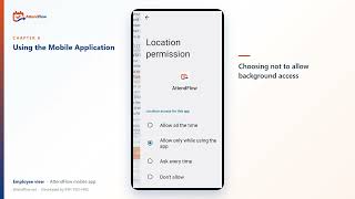 8. AttendFlow Mobile App Tutorial for Employees (Android)