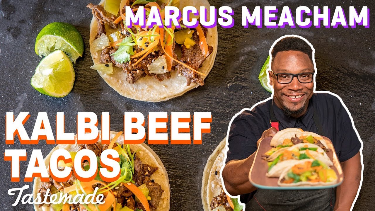 Kalbi Beef Tacos I Marcus Meacham | Tastemade