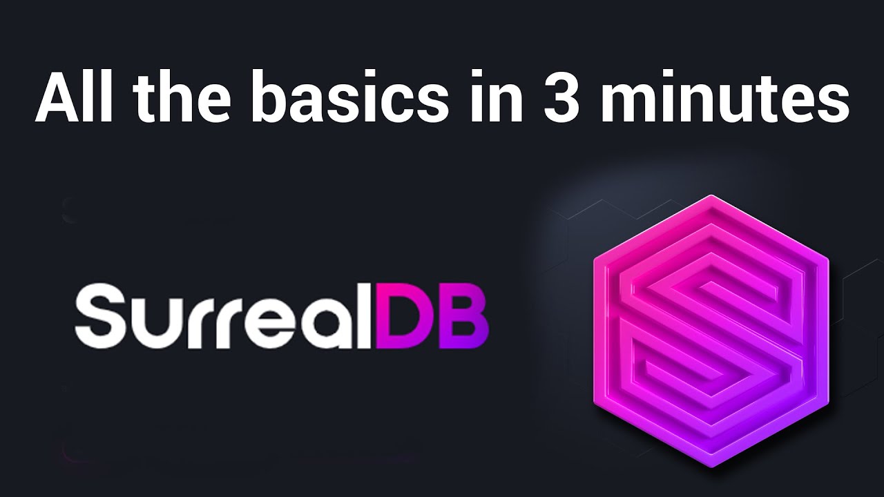 SurrealDB in 3 minutes - YouTube