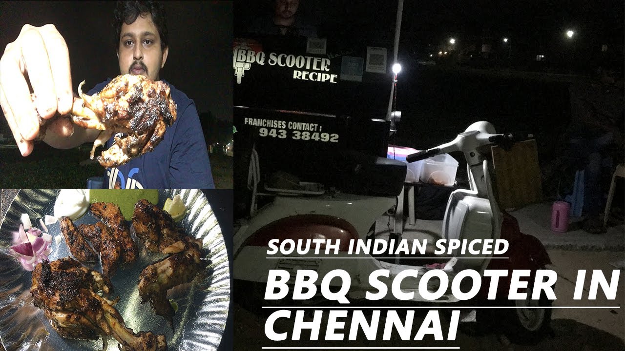 BBQ SCOOTER TREAT PALAVAKKAM BEACH YouTube