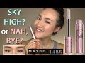 Maybelline SKY HIGH Mascara // Full Day Wear Test & Review