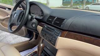 2005 BMW e46 325i Sedan Automatic 4Dr 91k Stahlblau Metallic For Sale in FLORIDA Shipping available!