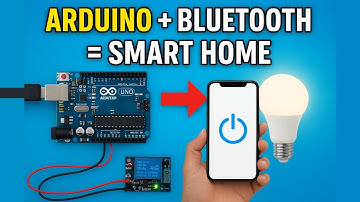 “Arduino + Bluetooth = Smart Home | Control AC Light with HC-05 & Relay 🔥”