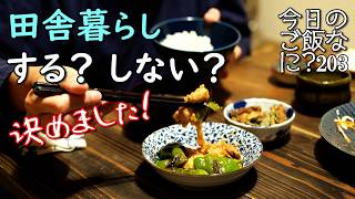 夫婦2人の夜ご飯｜60日間、悩んだ末に出した夫婦の答え｜年の差夫婦の食卓話し｜Japanese home cooking｜今日のご飯なに？203