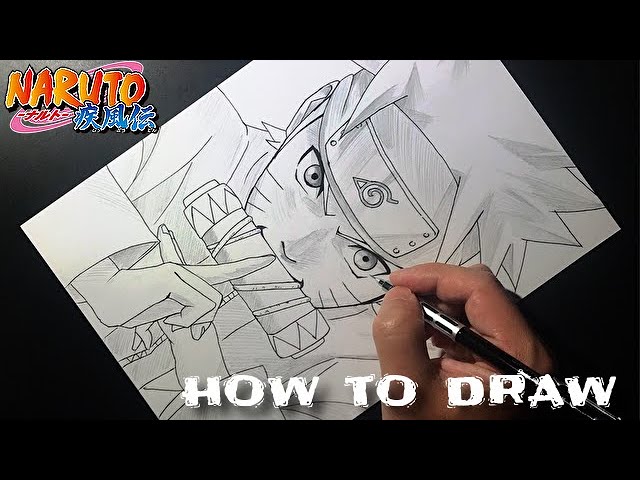 Naruto Line Art Drawing Naruto Uzumaki うずまき ナルト Narutoshippuden ナルト疾風伝 Draw Copic Youtube
