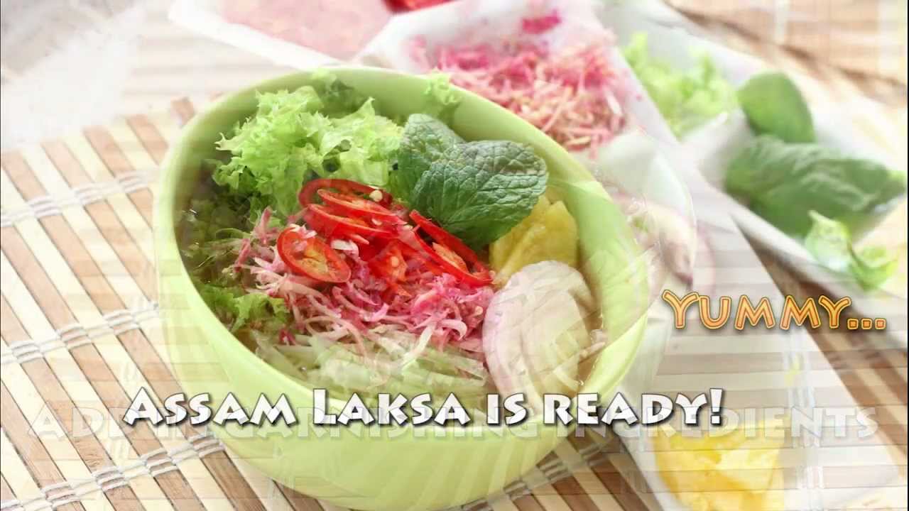 3 Steps To Cook Penang Assam Laksa