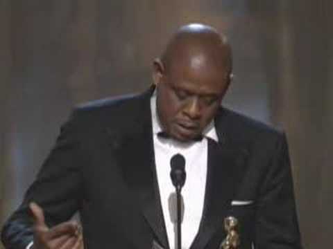 Forest Whitaker winning Best Actor