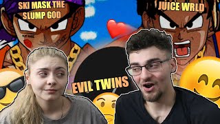 Me and my sister listen to Evil Twins - Juice WRLD x Ski Mask The Slump God (Reaction)