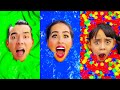 PASAMOS 24 HORAS EN 3 ALBERCAS GIGANTES DE SLIME ORBEEZ Y GELATINA 😭 ¡Terminó mal! @KarlaBustillos