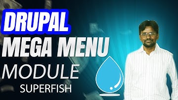 Drupal Superfish Mega Menu Tutorial (Step-by-Step) | Create Responsive Dropdown Menus Easily!