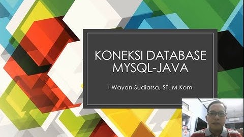koneksi mysql java net bean tampil tada