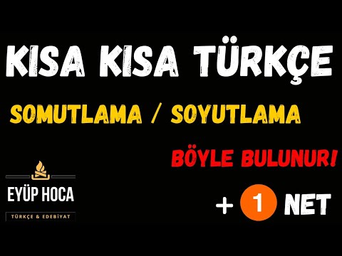 Video: Soyutlama Nasıl öğrenilir