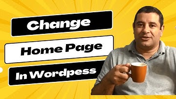 How to set up a Homepage in WordPress  - Change the Default Homepage