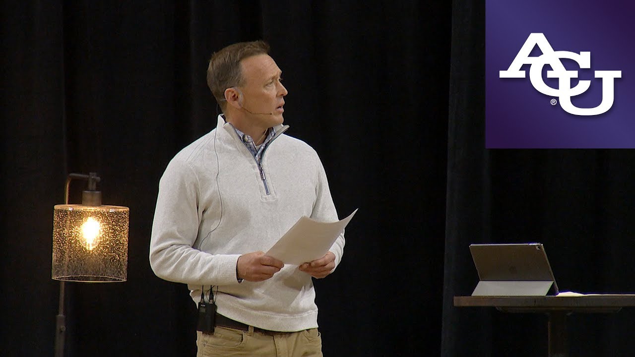 ACU Chapel with Phil Schubert March 4, 2019 YouTube