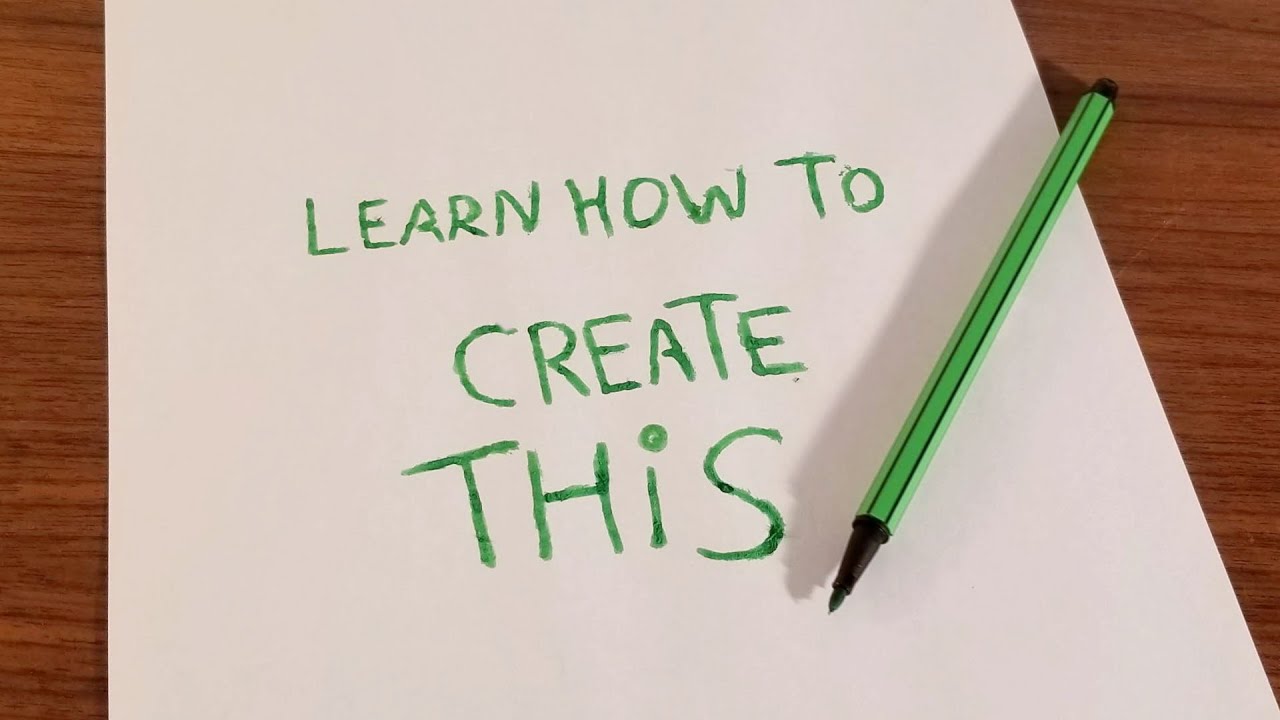 LEARN HOW TO CREATE THIS - YouTube