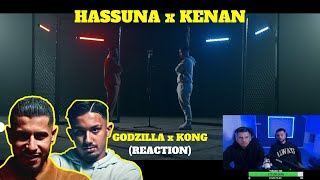 Hassuna x Kenan - GODZILLA x KONG | Reaction #music #reaction