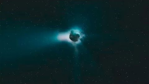 3D Animation - Rosetta comet Close-up