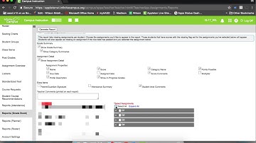 Infinite Campus Missing Assignments