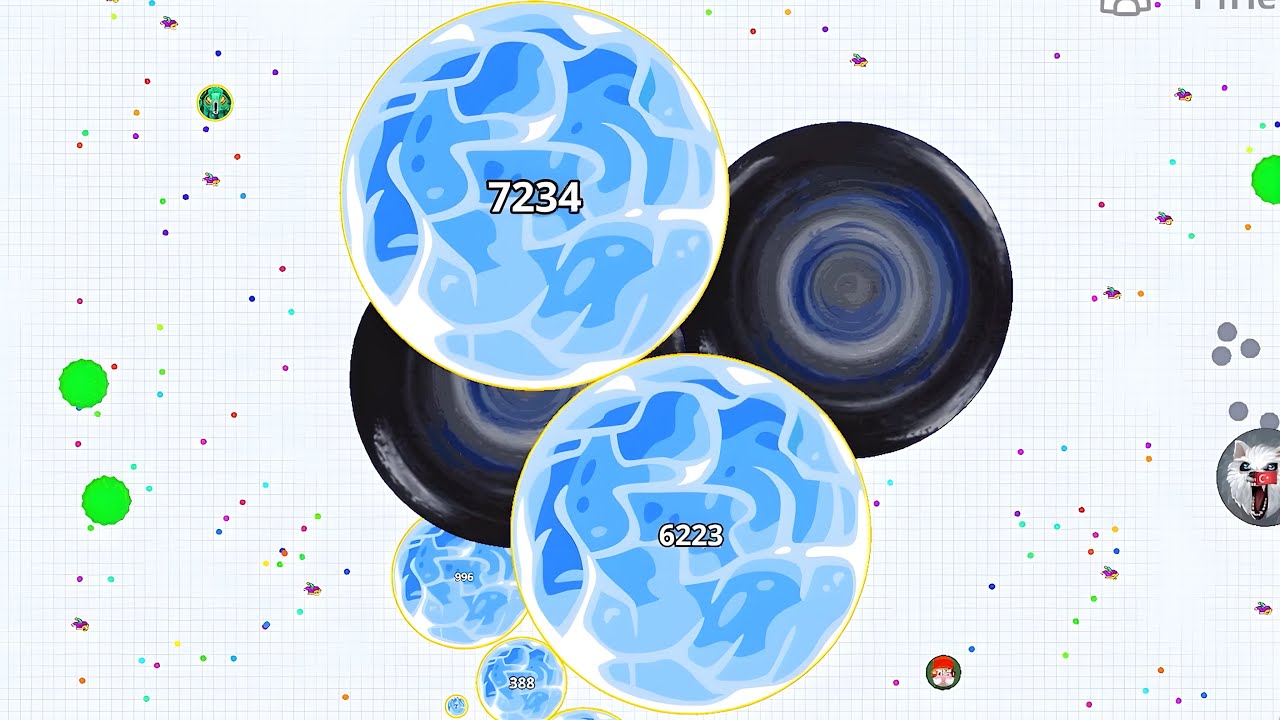 THE BEST DUO ❄️🥶 (AGAR.IO MOBILE)