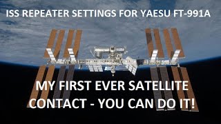 International Space Station (ISS) Repeater Access Made Easy - Yaesu FT-991A & Diamond Colinear