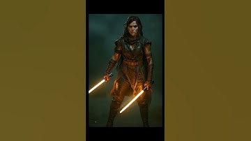 Star Wars Inspired AI Generated Rogue Jedi Dual wield lightning  Using ChatGPT and KlingAI