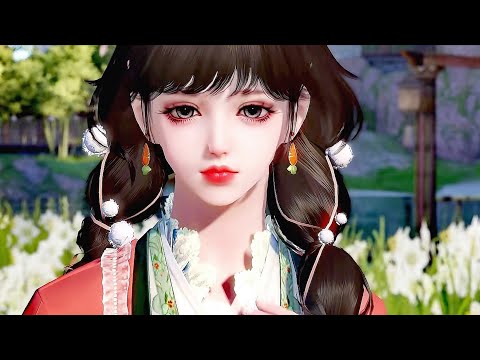 Game | So Cute New Dress Look in Moonlight Blade Online M 天刀手游时装 童趣主题 意绵绵