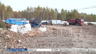 картинка: Разграбление токсичной свалки, под видом строительства площадки для собак, проверила администрация