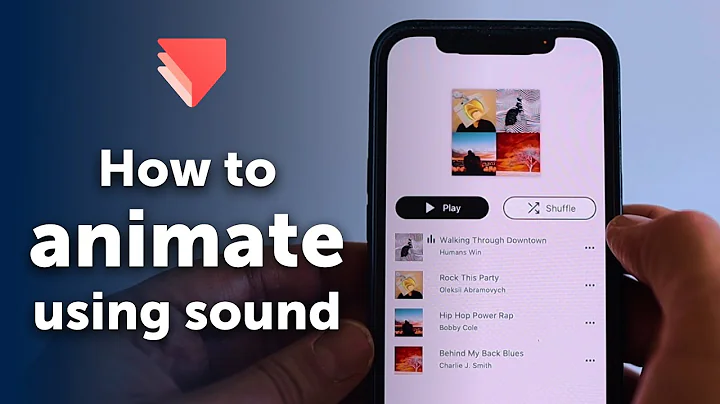 Use ProtoPies integration with device microphone to create a cool animation