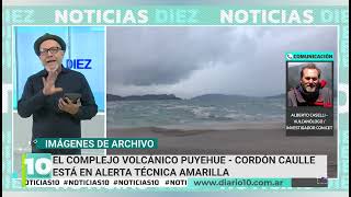 Complejo Volcánico Puyehue-Cordón Caulle pasó a Alerta Técnica Amarilla