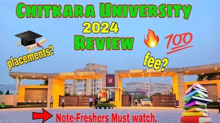 Chitkara University Review: Is It Worth It? #chitkarauniversity #chitkara #placements