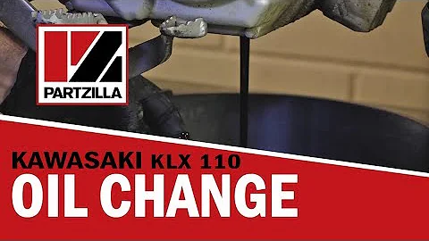 Kolik litrů oleje spotřebuje KLX 110?