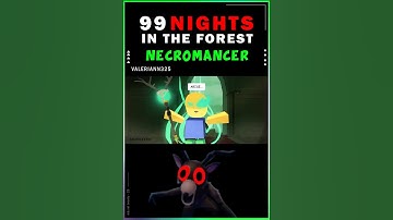 [99 Nights In the Forest] The New NECROMANCER CLASS BE LIKE #99nightintheforest #roblox #animation