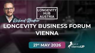 Richard Staudner 🗣️ ViennaUp Longevity Business Forum #ViennaUP #WeXelerate #speech #longevityhub