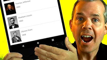 RecyclerView Android 05 Adapter, ViewHolder, BindViewHolder, onCreateViewHolder, OnClickListener