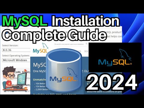 How To Install MySQL on Windows 1011  2024 Update  Complete Guide  For The Database Developer